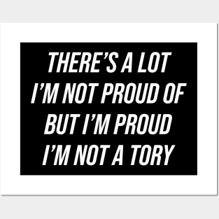 Never Voted Tory Posters and Art